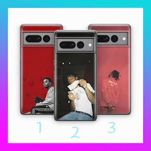 Funda para teléfono Playboi Carti 2 para Google Pixel 6, 6A, 7, 7A, 8, 8A, 9, 9A Pro XL, cantante estadounidense, rapero, hip hop, pop, famosa estrella de MTV.
