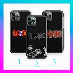 AC/DC 1 For Apple iPhone 11 12 13 14 15 16 Pro PLuS MiNI MAX Phone Case Cover Australian Rock Band 20 Century Popular Heavy Music Group