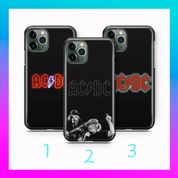 Ac Dc Phone Case - Etsy