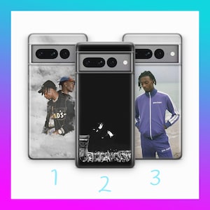 Funda para teléfono Playboi Carti 5 para Google Pixel 6, 6A, 7, 7A, 8, 8A, 9, 9A Pro XL, cantante estadounidense, rapero, hip hop, pop, famosa estrella de MTV.