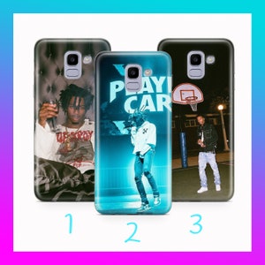 Playboi Carti 8 Samsung Galaxy A3 A5 A6 A7 A8 J3 J5 J6 J7用 電話ケース カバー アメリカ人歌手 ラッパー ヒップホップ ポップ 有名 MTV スター