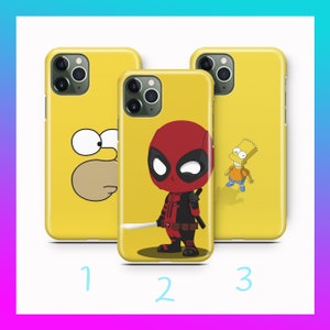 Cartoon 4 For Apple iPhone 11 12 13 14 15 16 Pro PLuS MiNI MAX Phone Case Cover Random Cartoon Characters Network Funny Iron Man Joker