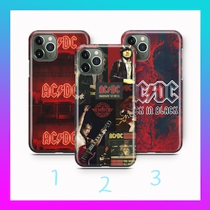 Funda para teléfono AC/DC 2 para Apple iPhone 11, 12, 13, 14, 15, 16 Pro PLuS MiNI MAX, banda de rock australiana, grupo de música heavy popular del siglo XX