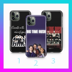 Big Time Rush 2 For Apple iPhone 11 12 13 14 15 16 Pro PLuS MiNI MAX Phone Case Cover American USA Pop Music Boy Band Group Song Singers
