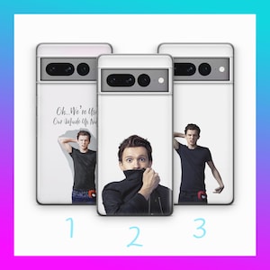 Tom Holland 5 Phone Case Cover For Google Pixel 6 6A 7 7A 8 8A 9 9A Pro XL Models England English British UK Actor Spiderman Superhero