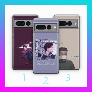 Tom Holland 9 Phone Case Cover For Google Pixel 6 6A 7 7A 8 8A 9 9A Pro XL Models England English British UK Actor Spiderman Superhero