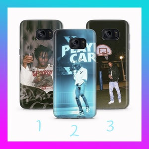 Playboi Carti 8 Samsung Galaxy S5 S6 S7 S8 S9 Edge Plus LTE NEO 電話ケース カバー アメリカ人歌手 ラッパー ヒップホップ ポップ 有名 MTV スター