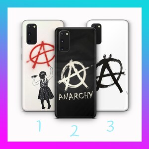 Anarchy 3 For VARIOUS Samsung Galaxy Phone Models Case Cover Symbol Youth Absence of Government Lawless No Authority