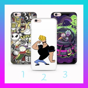 Cartoon 2 Voor Apple iPhone 5 SE 2020 2022 6 7 8 X Xs XR MaX Plus Telefoon Case Cover willekeurige Stripfiguren Netwerk Grappige Iron Man Joker
