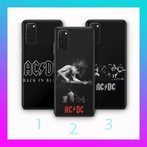 AC/DC 6 Phone Case Cover For Samsung Galaxy S20 S21 S22 S23 S24 FE S25 Plus Ultra Australian Rock Band 20 Century Popular Heavy Music Group