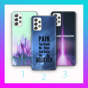 Imagine Dragons 6 Housse de téléphone pour Samsung A13 A14 A15 A16 A25 A26 A33 A34 A35 A36 A53 A54 A55 A56 A72 A73 + d'autres modèles