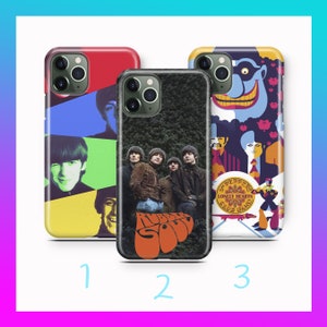 Die Beatles 8 für Apple iPhone 11 12 13 14 15 16 Pro PLUS MiNI MAX Telefon-Fall-Abdeckung England Englisch British UK Rock Band Musik Manchester