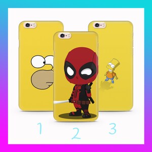 Cartoon 4 For Apple iPhone 5 SE 2020 2022 6 7 8 X Xs XR MaX PLuS Phone Case Cover Random Cartoon Characters Network Funny Iron Man Joker