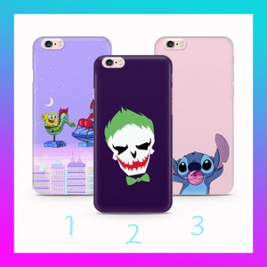 Cartoon 8 For Apple iPhone 5 SE 2020 2022 6 7 8 X Xs XR MaX PLuS Phone Case Cover Random Cartoon Characters Network Funny Iron Man Joker