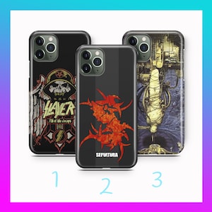 Sepultura 7 For Apple iPhone 11 12 13 14 15 16 Pro PLuS MiNI MAX Phone Case Cover Brazilian Heavy Metal Band Guitar Drums Death Metal