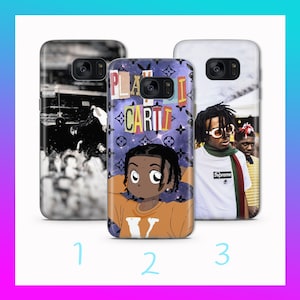 Playboi Carti 4 Samsung Galaxy S5 S6 S7 S8 S9 Edge Plus LTE NEO 電話ケース カバー アメリカ人歌手 ラッパー ヒップホップ ポップ 有名 MTV スター