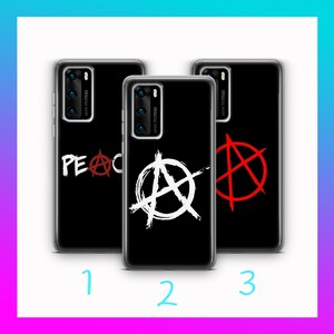 Anarchy 1 Für Huawei P9 P10 P20 P30 P40 Lite PRO Plus LG G5 G6 Telefon Fall Abdeckung Symbol Jugend Absence ofRegierung Lawless Keine Autorität