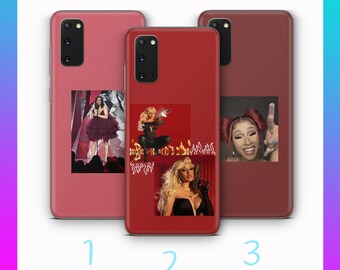 Cardi B 2 For VARIOUS Samsung Galaxy Phone Models Case Cover American USA Rapper Rap Song Singer New York Bodak Yellow