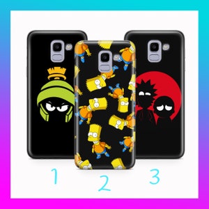 Cartoon 5 For Samsung Galaxy A3 A5 A6 A7 A8 J3 J5 J6 J7 Phone Case Cover Random Cartoon Characters Network Funny Iron Man Joker
