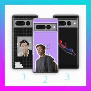 Tom Holland 7 Phone Case Cover For Google Pixel 6 6A 7 7A 8 8A 9 9A Pro XL Models England English British UK Actor Spiderman Superhero