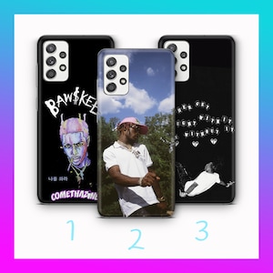 Funda para teléfono Playboi Carti 9 para Samsung A13, A14, A15, A16, A25, A26, A33, A34, A35, A36, A53, A54, A55, A56, A72, A73 y más modelos de cantante de rap estadounidense.
