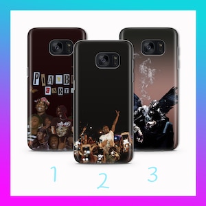 Playboi Carti 6 Samsung Galaxy S5 S6 S7 S8 S9 Edge Plus LTE NEO 電話ケース カバー アメリカ人歌手 ラッパー ヒップホップ ポップ 有名 MTV スター