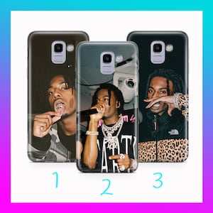 Funda para teléfono Playboi Carti 7 para Samsung Galaxy A3 A5 A6 A7 A8 J3 J5 J6 J7, cantante estadounidense, rapero, hip hop, pop, famosa estrella de MTV