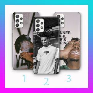 Funda para teléfono Playboi Carti 3 para Samsung A13, A14, A15, A16, A25, A26, A33, A34, A35, A36, A53, A54, A55, A56, A72, A73 y más modelos de cantante de rap estadounidense.