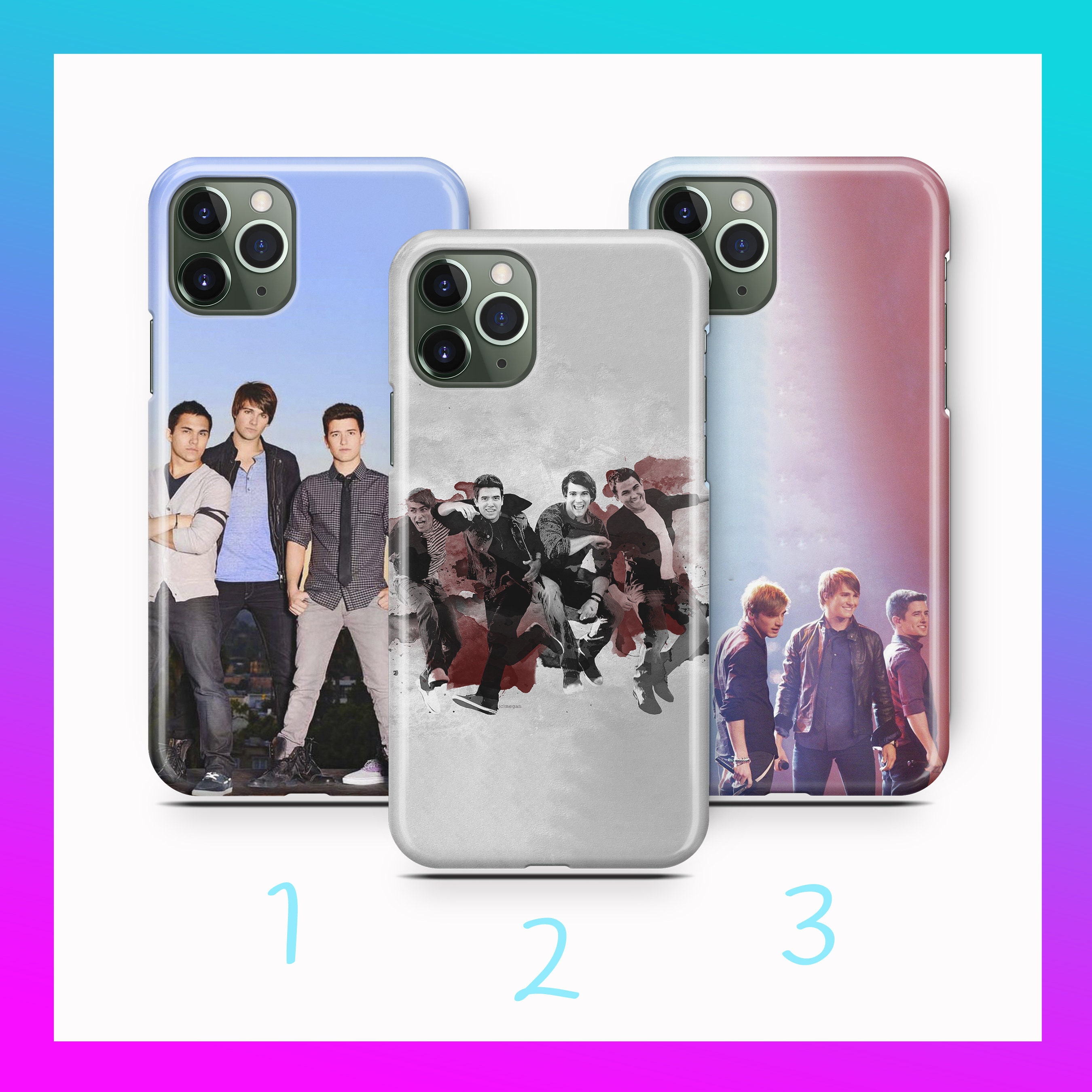 Big Time Rush Phone Case for Apple iPhone 11 12 13 14 15 16 E 17