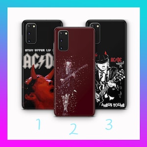 AC/DC 9 For VARIOUS Samsung Galaxy Phone Models Case Cover Australian Rock Band 20 Century Popular Heavy Music Group