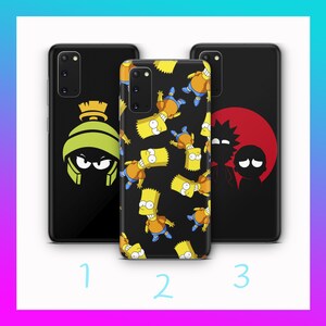 Cartoon 5 Telefoon Case Cover Voor Samsung Galaxy S20 S21 S22 S23 S24 FE S25 Plus Ultra Willekeurige Stripfiguren Netwerk Grappige Iron Man Joker
