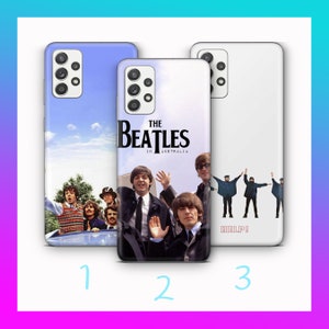 The Beatles 9 Handytasche Hülle Für Samsung A13 A14 A15 A16 A25 A26 A33 A34 A35 A36 A53 A54 A55 A56 A72 A73 + weitere Modelle UK Rock Band Musik