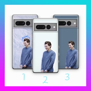 Tom Holland 1 Phone Case Cover For Google Pixel 6 6A 7 7A 8 8A 9 9A Pro XL Models England English British UK Actor Spiderman Superhero