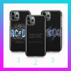AC/DC 3 Für Apple iPhone 11 12 13 14 15 16 Pro PLUS MiNI MAX Handyhülle Australische Rock Band 20 Century Populär Heavy Musik Gruppe