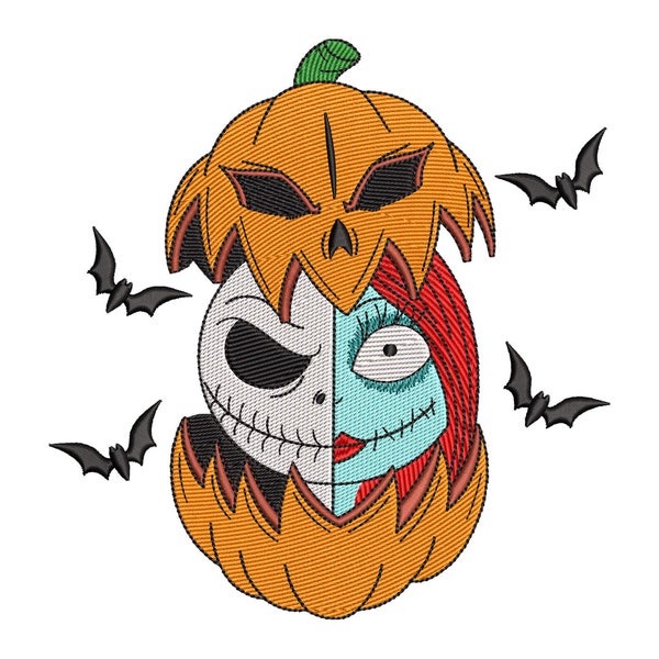 Halloween Town Embroidery Designs Etsy