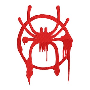 Spider Web Machine Embroidery Design, Miles Superhero Embroidery Designs, Baby Boy Digital Embroidery Designs  4 Sizes, Instant Downloads