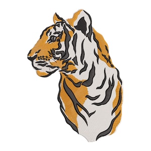 Disegni da ricamo di tigre, file di ricamo a macchina di schizzi di tigre - Download digitali