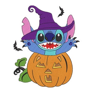 Halloween Pumpkin Embroidery Design, Stay Spooky Stitch Embroidery Patterns, Trick Or Treat Witch Stitch Digitizing Machine Embroidery Files