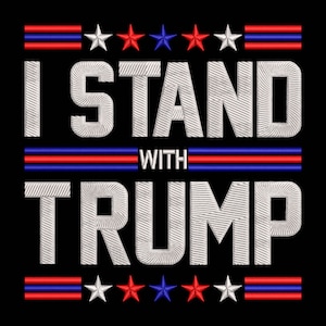Trump Embroidery Designs, Make America Great Again Trump USA President Embroidery Machine Files, Trump Train 2024  Embroidery Designs