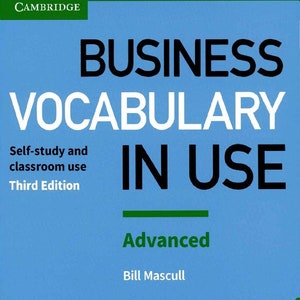Business Vocabulary in Use: Advanced | Learn English | Professional English | Advanced English | Business English | Vocabulary Worksheets
