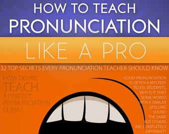 How to teach pronunciation | E-book in English| Learn to speak English correctly | Help students improve pronunciation