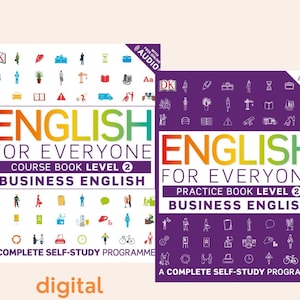 English for Everyone: Business English. Level 2| Intermediate| Course Book + Practice Book| Two e-books| Business vocabulary and grammar|
