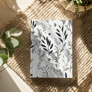 KDP Canva Mockup Hardcover Notebook Mockups Buch Boho Mockup für eBook KDP Cover Journal Mockup Ziehen und ablegen Canva Vorlage für A + Inhalt Bild 3