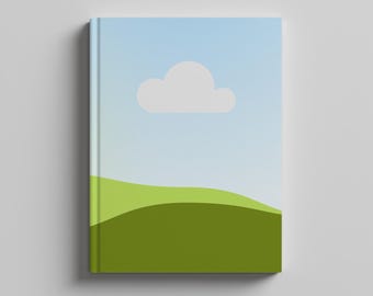 KDP Buch Mockup Canva Hardcover Notebook Mockups Bücher Mock Up eBook Cover Physisches Journal Mockup für Buchhändler und Verlag, Minimal
