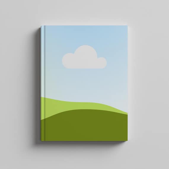 KDP Book Mockup Canva Hardcover Notebook Mockups Books Mock Up eBook Cover Physical Journal Mockup for Book Seller and Publisher, Minimal