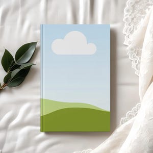 Book Cover Mockup Hardcover notebook mockups book mock up for eBook KDP Cover Journal Mockups PNG Mockup Realistic Shadow White Book Mock Up