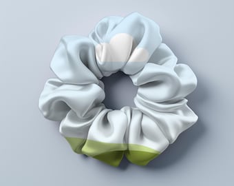 Scrunchie Canva Mockup Haargummi Accessoire Mockups Elastische Scrunchies Mock up Canva Template Mockups Ziehen und ablegen Vorlage PNG PrintStarXS