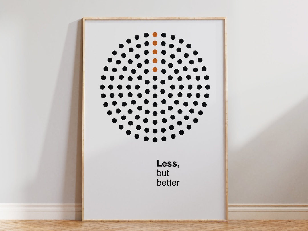 ディーター・ラムス スピーカー ポスター - ディーター・ラムス Less