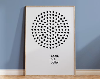 Cartel de altavoz retro Dieter Rams - Impresión de diseño vintage - Diseño de altavoz Dieter Rams - Decoración de la habitación - Impresión retro Braun - Descarga digital