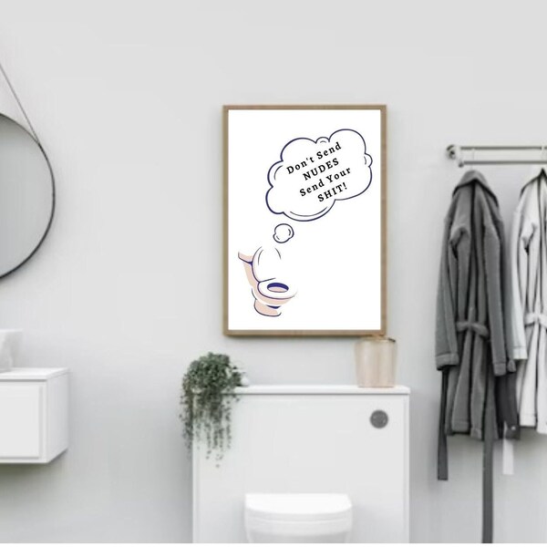 Bathroom Wallpaper - Etsy